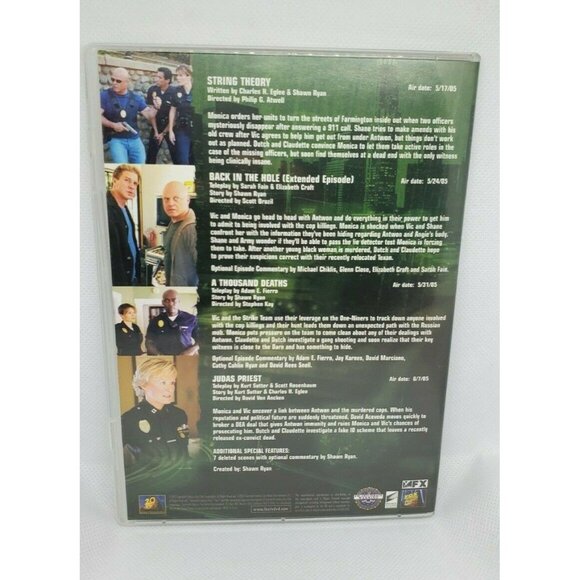The Shield Complete Fourth Season Missing Disk 4 Minor Blemishes On 1 & 2 Clean - Picture 10 of 12
